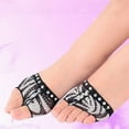 thumbnail image 4 of Final Clear Out! 1 Pair Dance Foot Thongs,Thong Toe Paws,Lyrical Shoes,Lyrical Ballet Belly Dance Foot Thongs,Dance Paw Pad Shoes Half Sole, 4 of 5