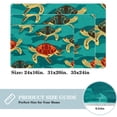 thumbnail image 2 of Turtle Machine Washable Non-Slip Polyester Door Rugs Office Rug Indoor Rug, 2 of 6