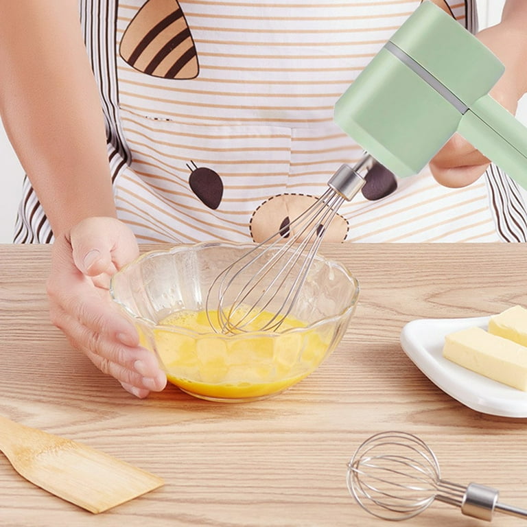 Buy Electric Egg Beater Hand Mixer Stainless Steel Whisk Milk Cake