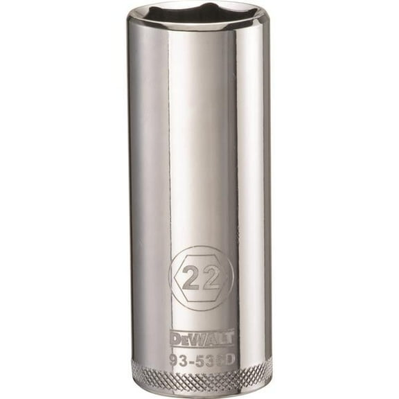 Stanley Tools 227859 22mm Deep Socket - 0.5 in. Drive