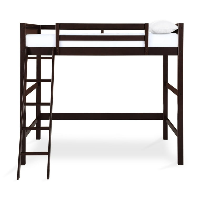 Dorel Juvenile Living Denver Full Loft Bed in Espresso Walmart