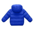 thumbnail image 3 of LTTVQM Toddler Winter Jacket Baby Boy Coat Light Boys Coats Girls Snow Fleece Jackets Blue 4-5 Years, 3 of 4