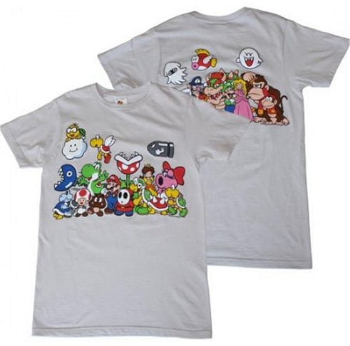 super mario shirts for adults