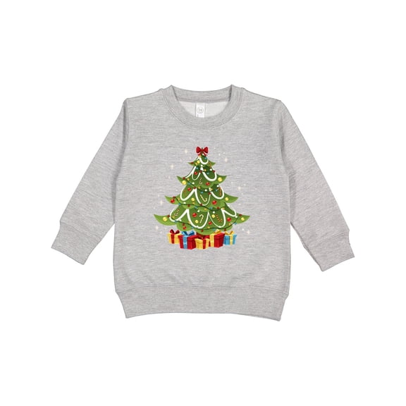 Inktastic Christmas Tree Toddler Sweatshirt