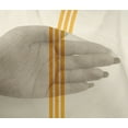 thumbnail image 4 of oneOone Viscose Chiffon Pale Yellow Fabric Wide Stripe Diy Clothing Quilting Fabric Print Fabric By Yard 42 Inch Wide, 4 of 4