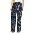 thumbnail image 3 of Daiia Anchor and Lighthouse Women's Sleep Pant with Pockets and Drawstring,Pajama Pants-X-Large, 3 of 9