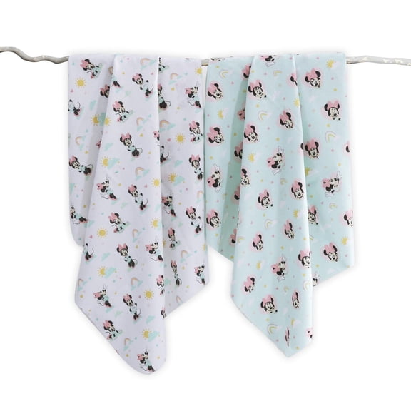 Couvertures en flanelle Disney - Lot de 2
