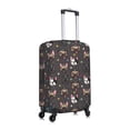 thumbnail image 3 of Uemuo French Bulldogs Printed Washable Luggage Cover - Fashion Suitcase Protector Fits 18-32 Inch Luggage -Small, 3 of 9
