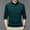 Green, variant on Polo Shirt Men Long Sleeve Button Polo Tees Loose Fit Blue Men Fashion Tops