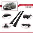 thumbnail image 3 of Compatible with Volkswagen Golf Sportvan 2014-2017 FLY Model Car Roof Rack Cross Bar Black Aluminium 2 Bars, 3 of 7