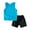 B, variant on Toddler Boys Clothes Outfits Kids Spring Summer Cotton Round Neck Solid Short Sleeve Sports 0 3 6 12 18 24 Months Clothing Sets Tracksuit Shirts & Shorts Two Pieces Set
