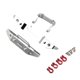 thumbnail image 4 of Barras de parachoques delanteras y traseras para coche RC 1/18, accesorio fácil de instalar, piezas de repuesto Plata, 4 of 7