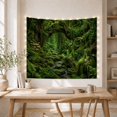 thumbnail image 5 of Ancient Forest Interior with Massive Tree Thick Gnarled, Mystical Fantasy for Space Lovers, Galaxy Room Decor, Housewarming Gift, Tapestry Wall Hanging for Bedroom and Dorm, 5 of 7