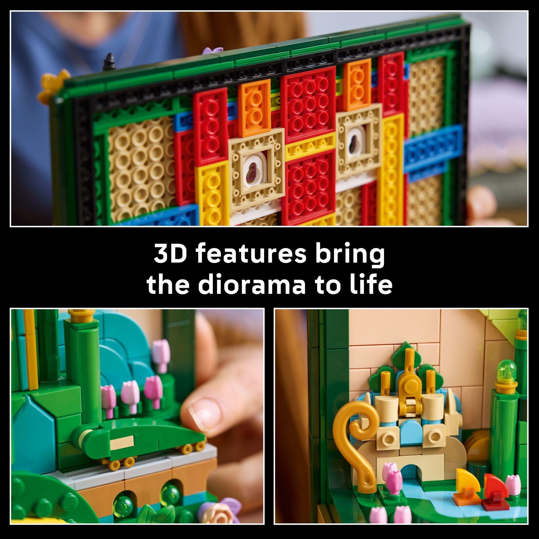 LEGO, Wall Art Building Set, 75685, Movie-Inspired Home Decor