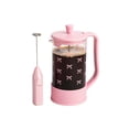 thumbnail image 1 of Set de regalo para café Paris Hilton French Press con espumador de leche, 1 of 7