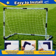JoyStone Light-Up Kids Soccer Goal Set for Backyard, Soccer Ball Game Toys with 2 Soccer Balls & 3… — $23.99 (40% off)