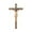 Khaki, variant on Desktop Ornament Catholic Crucifix Inspirational Home Décor Figurine for Devout Spaces - Elegant Design for Living Room Bedroom or Bathroom