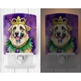 thumbnail image 2 of Anatolian Shepherd Dog King of Mardi Gras Ceramic Night Light 4 in x 6 in, 2 of 3