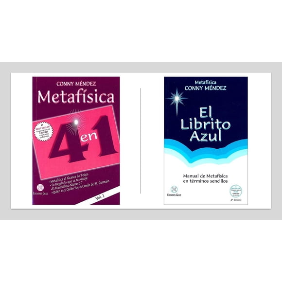 Paquete Metafisica 4 En 1 Vol. I GILUZ 7502297050582