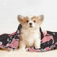 thumbnail image 4 of Yiaed Chibi Axolotl Sakura Fantasy Print Dog Blankets-Cat Blanket Washable for Couch Protection,Puppy Blanket, Soft Plush Reversible Throw Furniture Protector-Large, 4 of 8