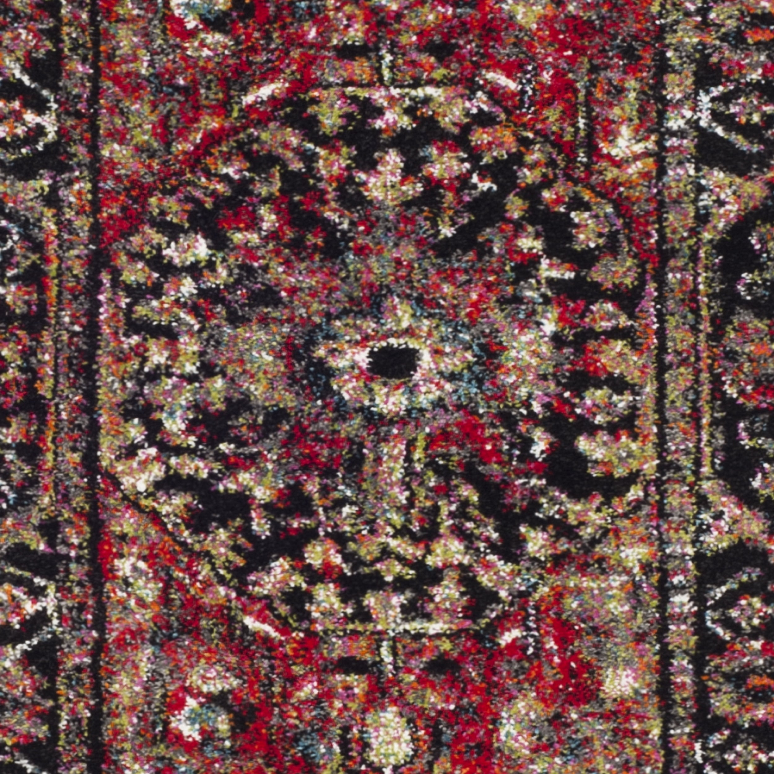 SAFAVIEH Vintage Hamadan Farran Traditional Runner Rug, Red/Multi, 2'3" x 16'