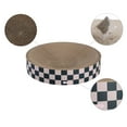 thumbnail image 2 of THE LICKER STORE Nelson 20.13" Modern Cardboard Round Bowl Cat Scratcher with Catnip, Peony, CSR1010C, 2 of 6