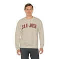 thumbnail image 6 of San Jose Sweatshirt Gifts Crew Neck Shirt Long Sleeve Unisex, 6 of 7