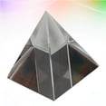thumbnail image 3 of ULTNICE Prism Glass Pyramid Shape Optical Experiment Rainbow Creation 1Pcs 40mm, 3 of 8