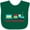 Green, variant on Inktastic Love Train Boys or Girls Baby Bib