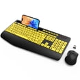 thumbnail image 1 of Set de teclado y ratón SABLUTE Wireless con reposamuñecas, 1 of 9