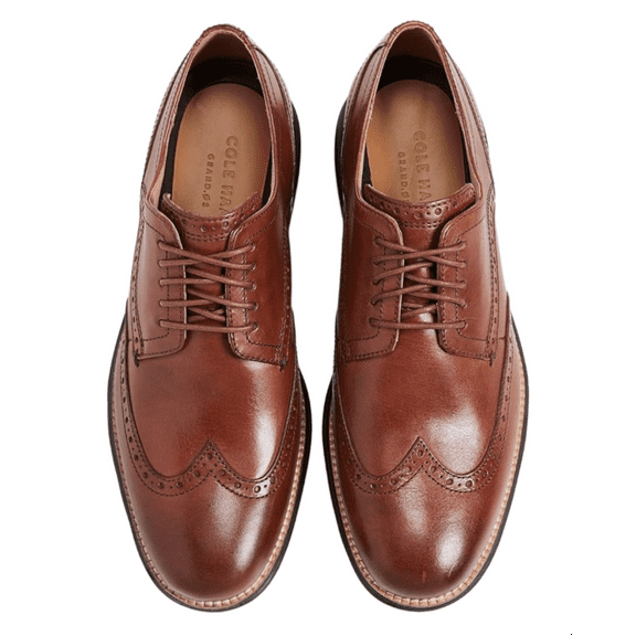 Cole Haan C26472: Men's Original Grand Shortwing Woodbury/Java Wingtip Oxford (10.5 D(M) US Men)