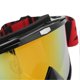 thumbnail image 2 of Motocross Dirt Bike Goggles ATV Glasses Riding Off Road Goggles Anti Skid Anti Impact Anti Wind Sand Black Frame Red Eyeglass, 2 of 4