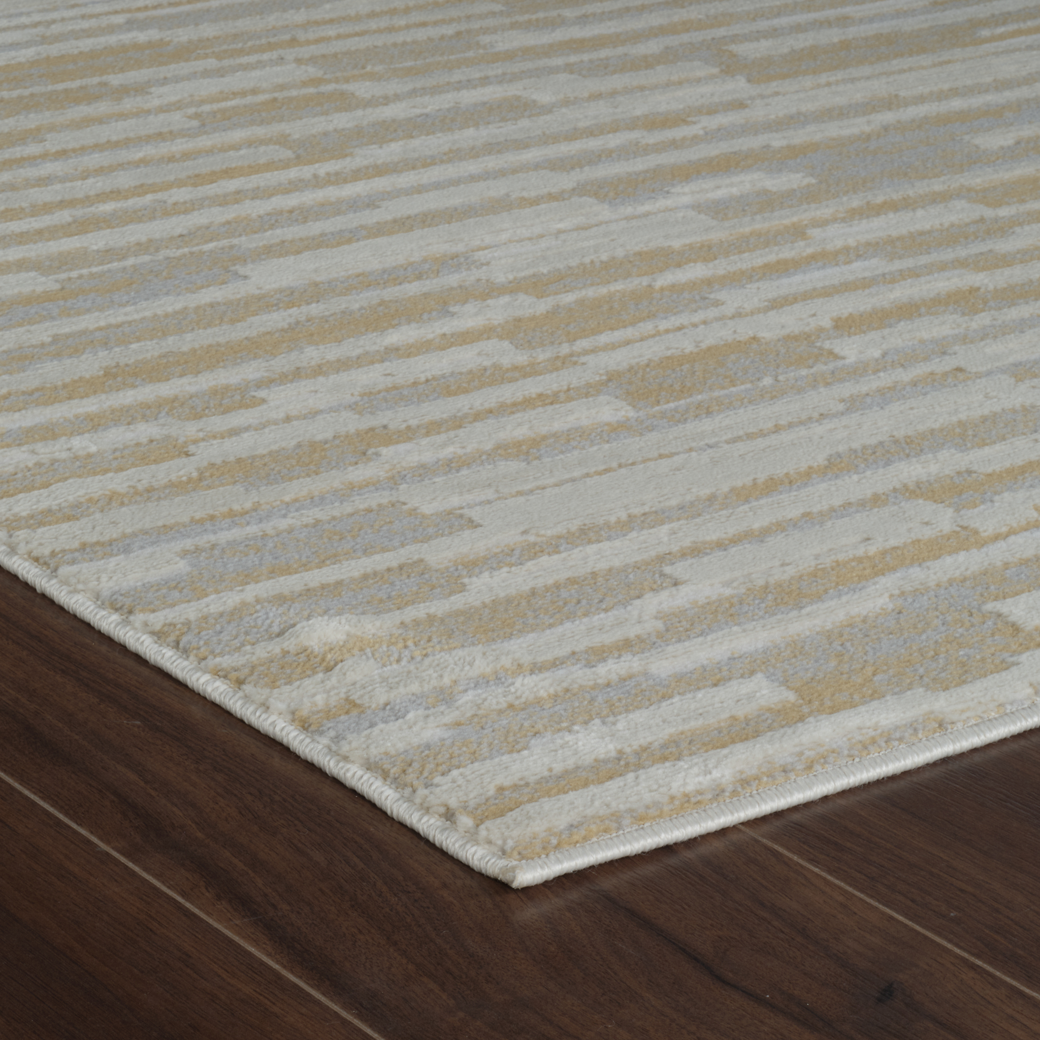 Rug Branch Nomad Abstract Indoor Area Rug, Beige Brown, Modern - Living Room, Bedroom, Dining Room, and Kitchen