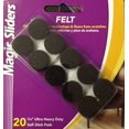 thumbnail image 1 of Almohadillas De Fieltro Brn3/4"""" (Pack De 6), 1 of 2