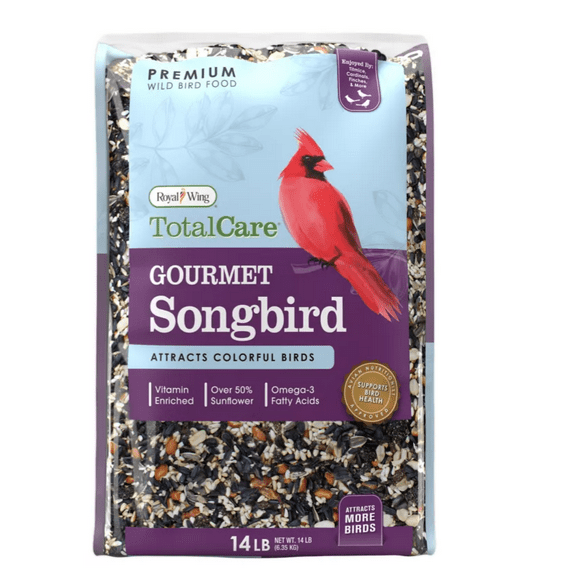 Royal Wing Total Care Gourmet Songbird Blend Wild Bird Food 14 lb
