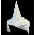 thumbnail image 2 of Popular! Aldult Halloween Witch Hat Mesh Hat Polyester Hat Clearance Ghost, 2 of 5