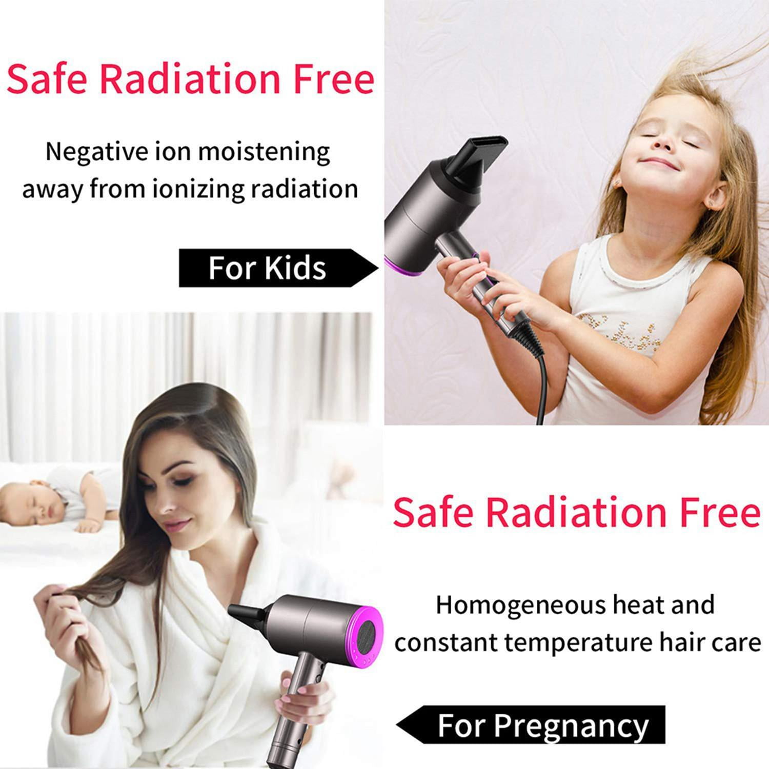 1800W Hair Dryer, Professional Ionic Hair Blow Dryers With Heat Settings, Speed, Cool Settings,Fast Drying Blow Dryer For Home,Travel,Salon And Hotel | Ionic Hair Dryer, Thermostat Adjustable Hair Dryer, 1800 Watt Professional 1800W Hair Dryer, Professional Ionic Hair Blow Dryers With Heat Settings, Speed, Cool Settings,Fast Drying Blow Dryer For Home,Travel,Salon And Hotel | Ionic Hair Dryer, Thermostat Adjustable Hair Dryer, 1800 Watt Professional