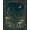 Green, Pattern 7, variant on ODIKA 8'x10' Washable Area Rug Non-Shedding, Easy Care, Teal Gold Enchanted Forest and Floral Design Elegant Nighttime Scenery with Starry Sky for King Size Bedroom Under Bed, Master Suite