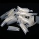thumbnail image 4 of Puntas De Uñas De Resina Sintética Punta De Uñas Francesa Media Cubierta Uñas Artificiales 10 Tamaños Para Salones De Uñas Arte De Uñas Diy 500 Uds Monstrate CE007951-03, 4 of 4