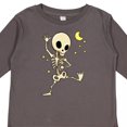 thumbnail image 4 of Inktastic Cute Dancing Skeleton Boys or Girls Long Sleeve Toddler T-Shirt, 4 of 5