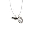 thumbnail image 2 of Delight Jewelry Silvertone Black Cowgirl Best Mom Ever Charm Necklace, 2 of 4