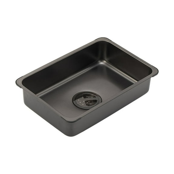 Compact Stainless Steels Sink with Drain Water Storage Basin Vegetable Washing Sink for Outdoor Cooking Easy to Use