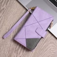 thumbnail image 2 of Dteck for iPhone 15 Pro Max Case Wallet with 9 Card Slots Premium Soft PU Leather Zipper Folio Flip with Wrist Strap Kickstand Protective Phone Cover for iPhone 15 Pro Max Wallet Case,Purple, 2 of 7