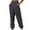 Dark Gray, variant on Lindreshi Cargo Pants Women Women Casual Trousers High Waist Drawstring with Multi-Pockets Long Pants