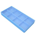 thumbnail image 4 of Watch Parts Tray, 8 Grids Blue Small Accessories Watch Parts Organizer Plastic  For Store Accessories, 4 of 8