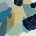 thumbnail image 2 of PI Studio 26x26 White Modern Wood Framed Museum Art Print Titled - Blue Tissue Paper II, 2 of 4