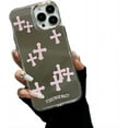 thumbnail image 6 of Compatible with iPhone Case,Luxury Makeup Mirror Cross Full Body Protection Soft Shockproof Cover Phone Case (White,iPhone 12), 6 of 6