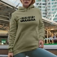 thumbnail image 2 of Blessed Grandma, Grandmother Mother's Day, Sand Hooded Sweatshirt or Hoodie, XL, 2 of 5