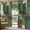 Green, variant on Teal Green Boho Outdoor Curtains for Patio Waterproof, Grommet Outdoor Privacy Panels, Color Block Geometric Modern Weatherproof Outside Curtains for Porch/Cabana 54"Wx84"L, 1 Panel