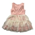 thumbnail image 2 of Bonnie Jean Exclusive Girl's Sleeveless Any Occasion Tiered Dress (3T), 2 of 2